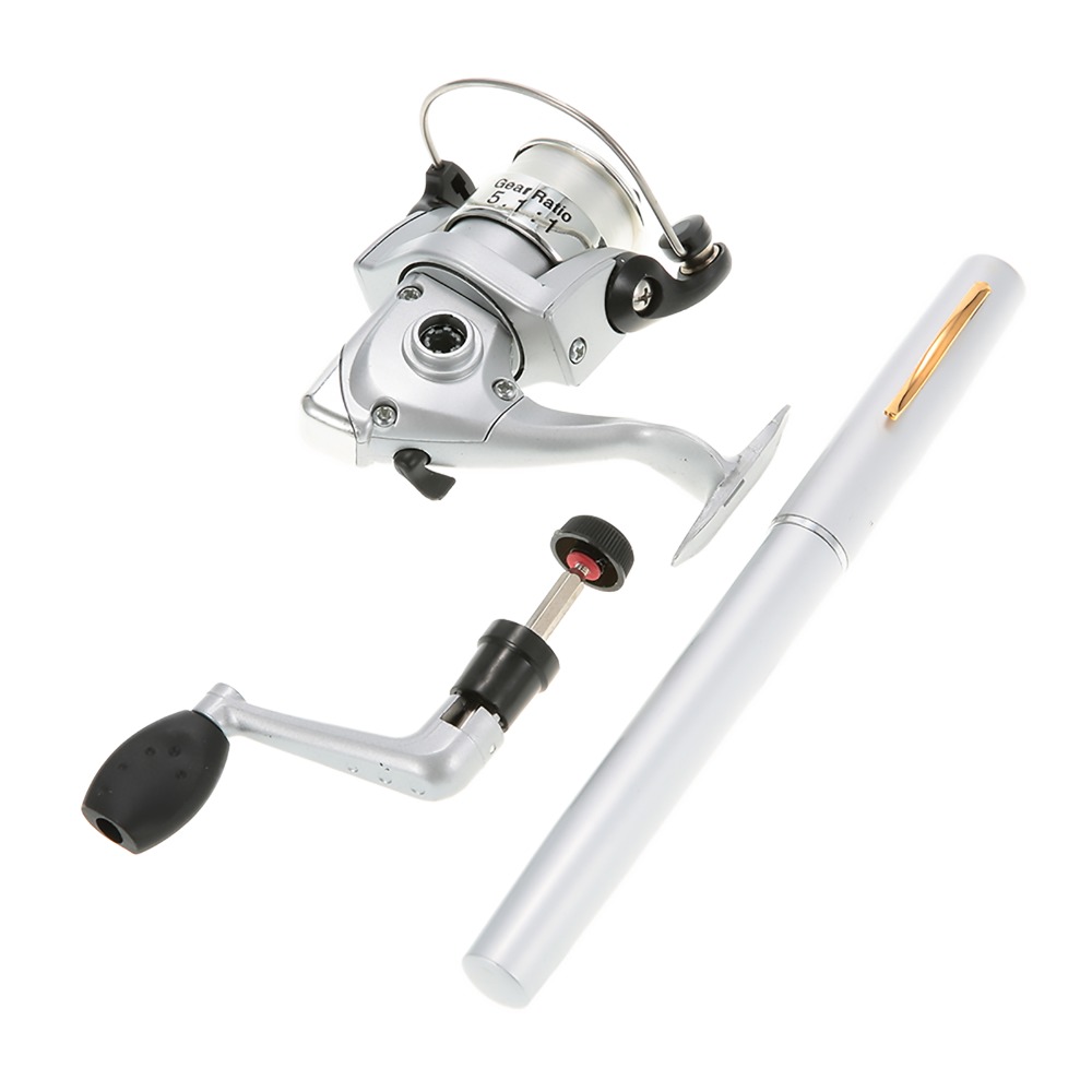 Fishing Rod Fly - Portable Telescopic Pocket Fishing Rod Lightweight