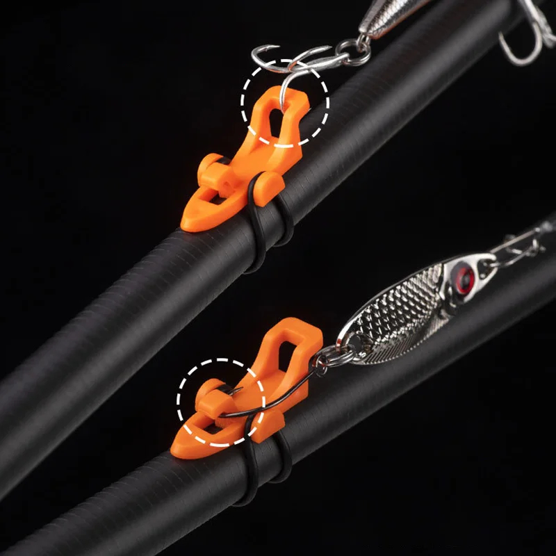 Fishing Rod Travel - 10-40SET Fishing Hook Keeper Lure Bait