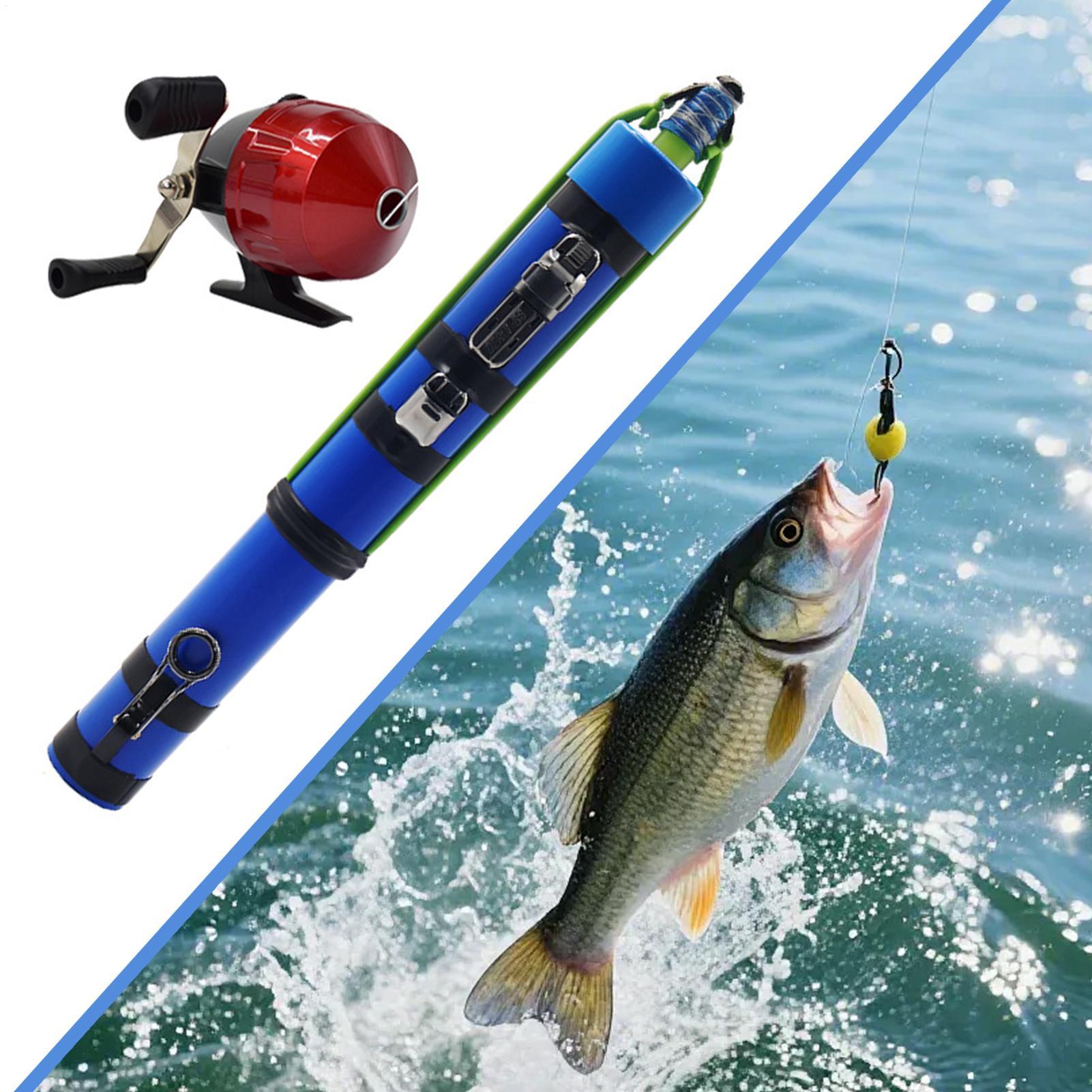 Fishing Rod Combo - Fishing Pole Slingshot Design Compact Fish