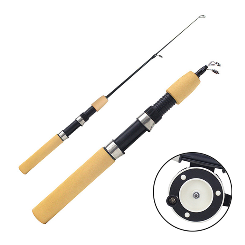 Fishing Rod Ice - Ice Fishing Rod Portable Spinning Casting
