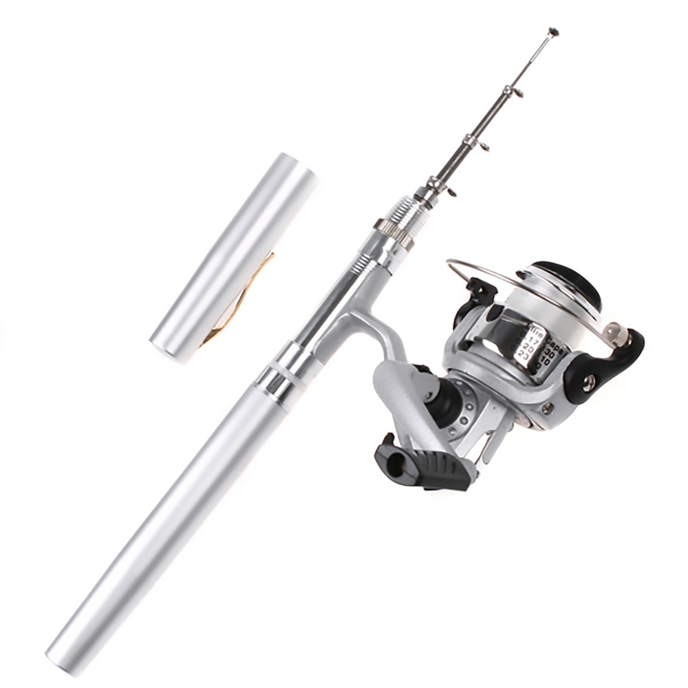 Fishing Rod Fly - Portable Telescopic Pocket Fishing Rod Lightweight