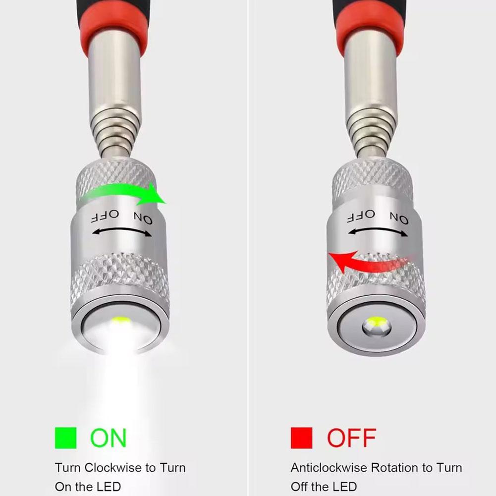 Telescopic Magnetic Pen with L - Fishing Rod Telescopic 评论和价格