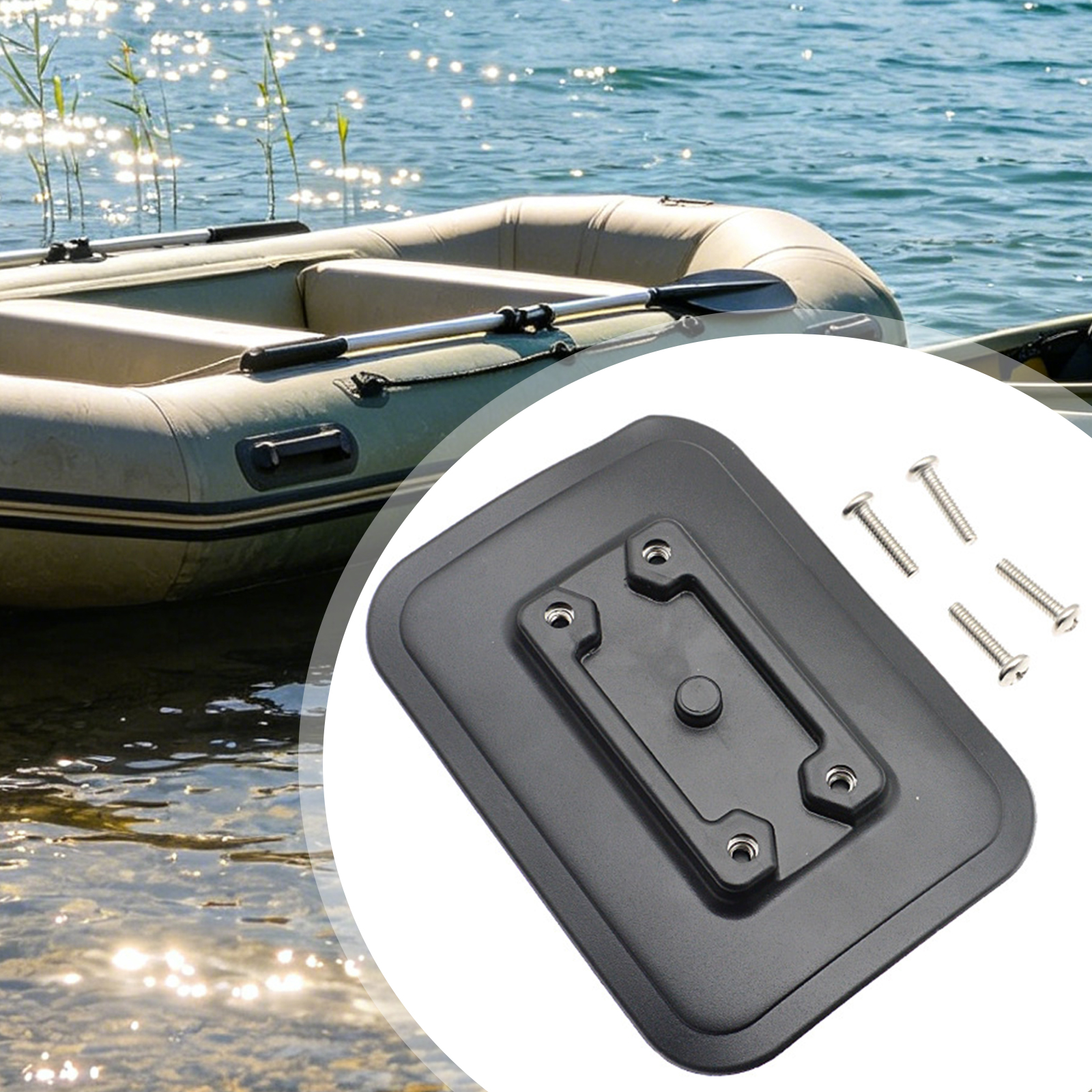1 Set Inflatable Boat Fishing  - Fishing Rod Boat 评论和价格