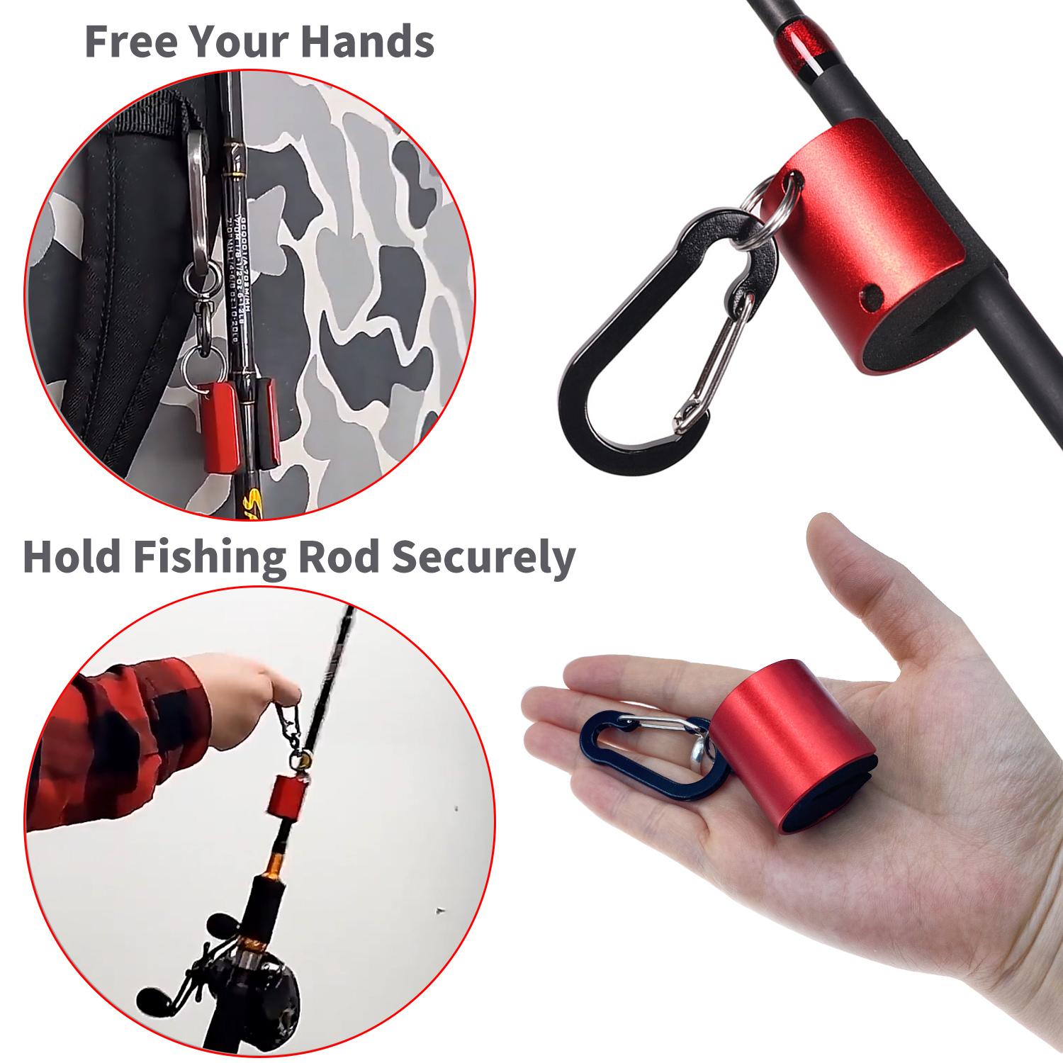1 Kit Wearable Fishing Rod Cli - Fishing Rod Fly 评论和价格