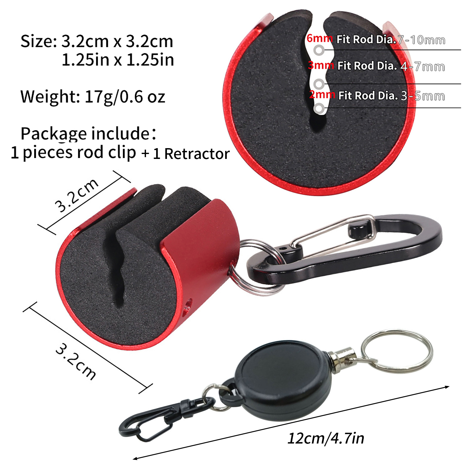 1 Kit Wearable Fishing Rod Cli - Fishing Rod Fly 评论和价格