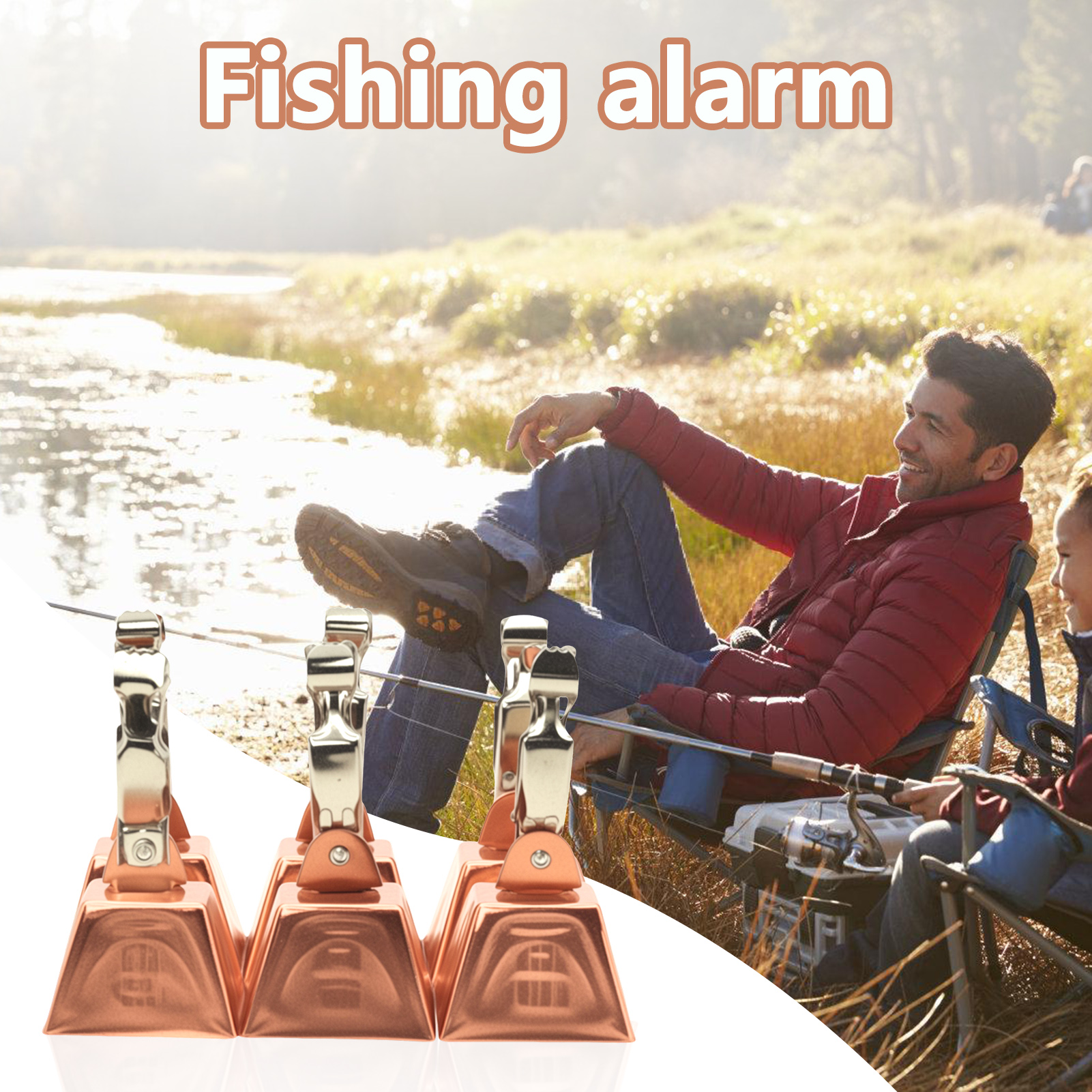 Fishing Bell Alarm Stainless S - Fishing Rod Casting 评论和价格
