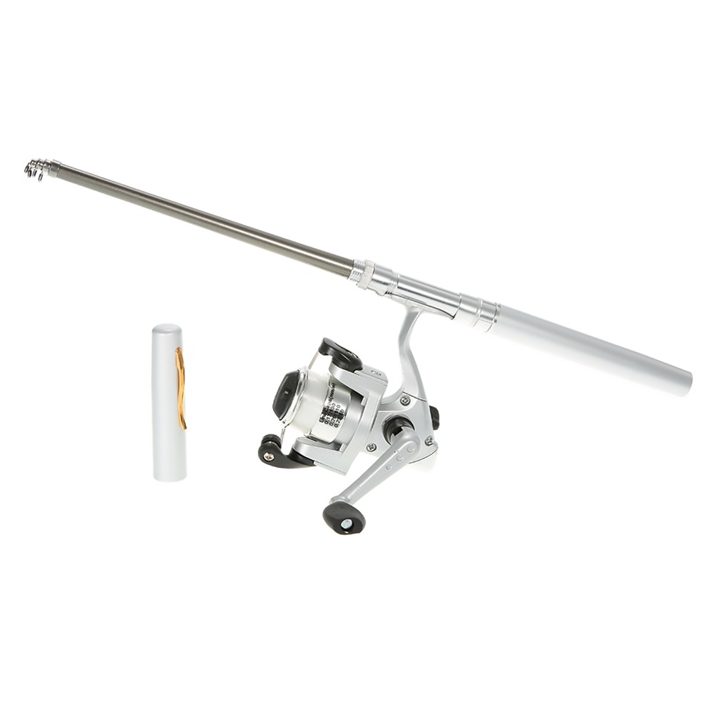 Portable Telescopic Pocket Fis - Fishing Rod Fly 评论和价格