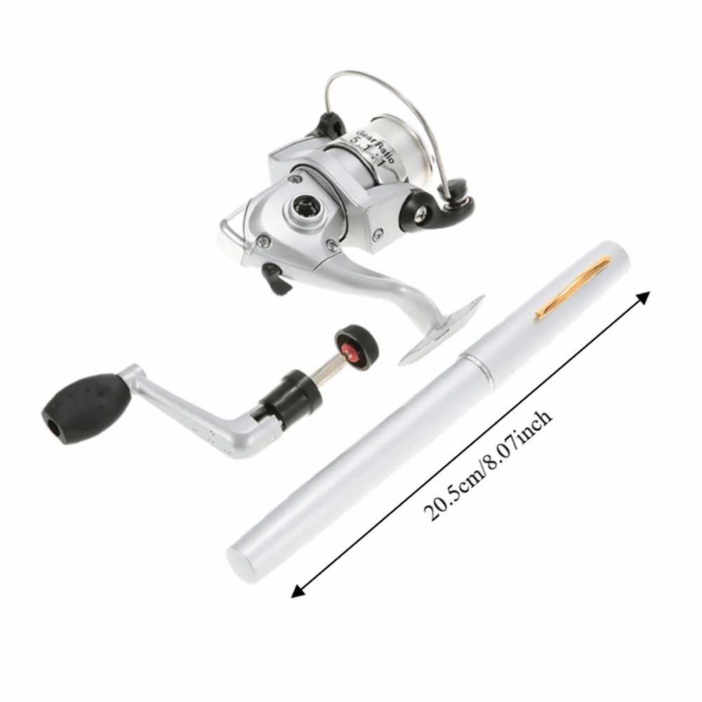 Portable Telescopic Pocket Fis - Fishing Rod Fly 评论和价格