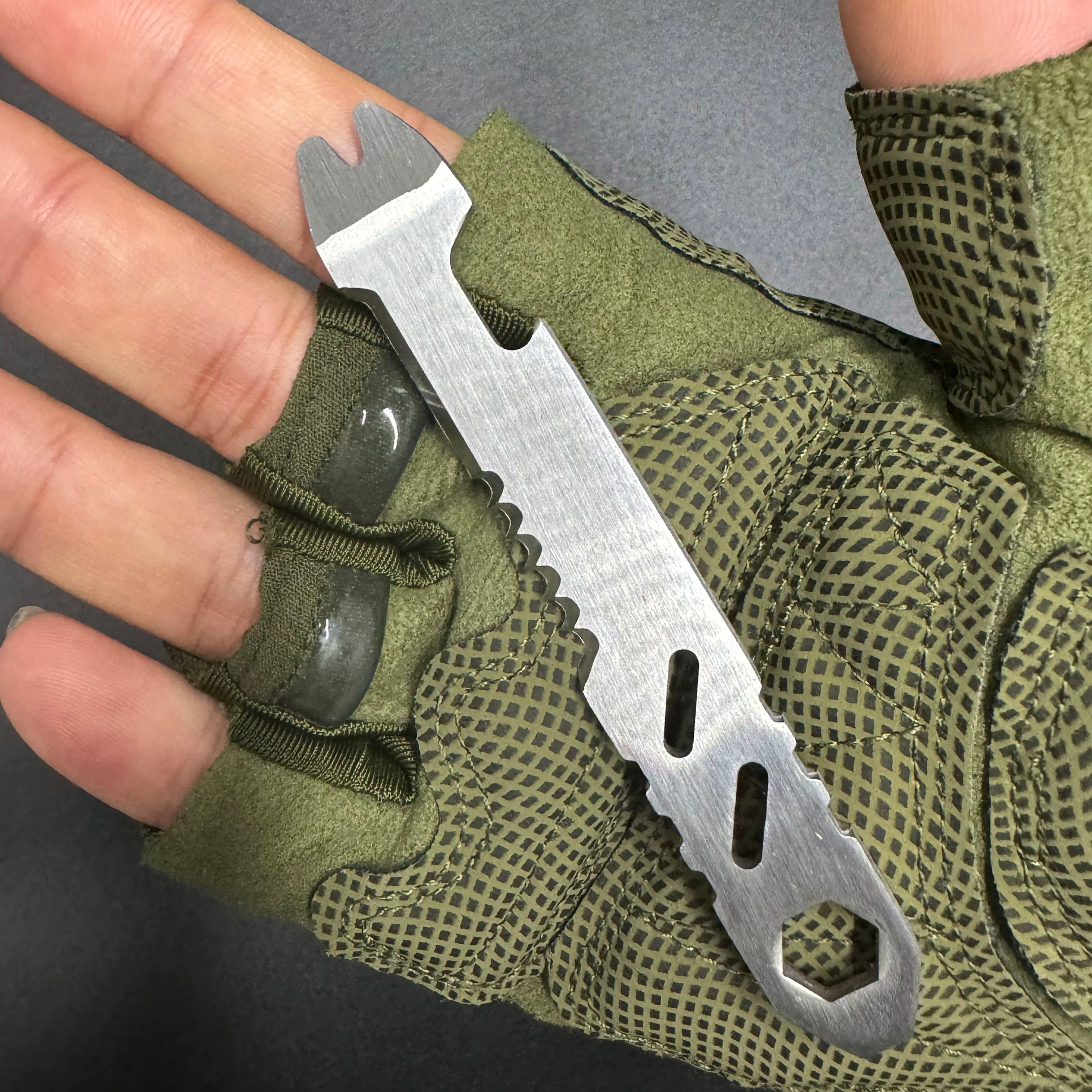 Mini Stainless Steel Crowbar,  - Fishing Rod Travel 评论和价格