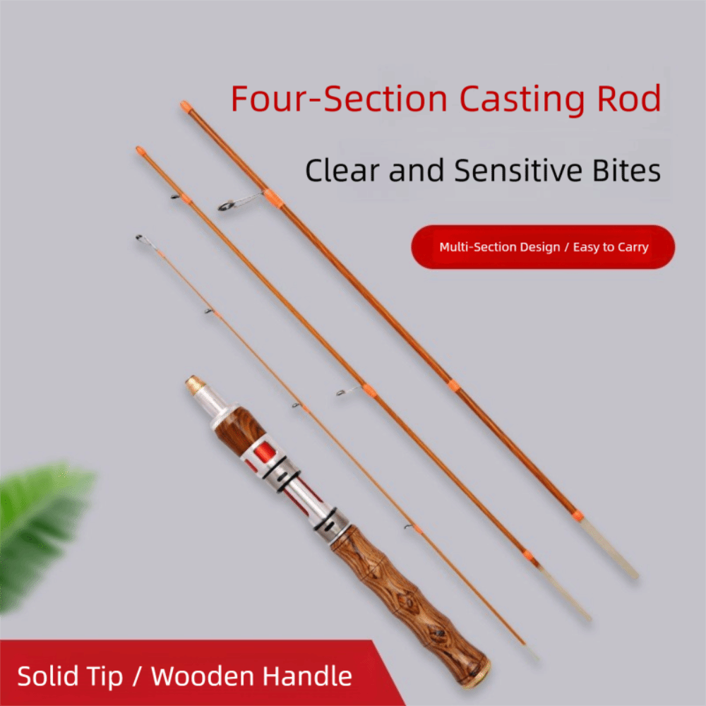 High Quality 4 Sections Spinni - Fishing Rod Carbon Fiber 评论和价格