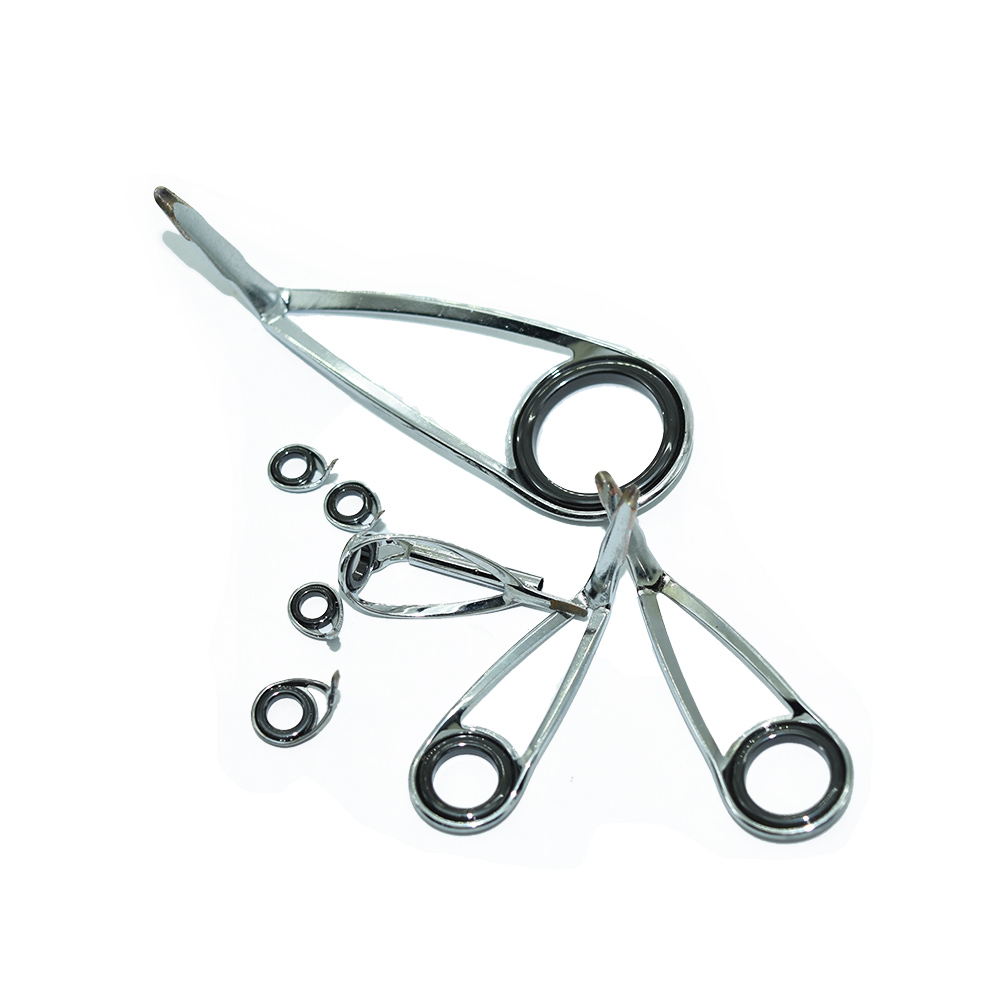 8pcs/Kit KLH Bracket Stainless - Fishing Rod Spinning 评论和价格