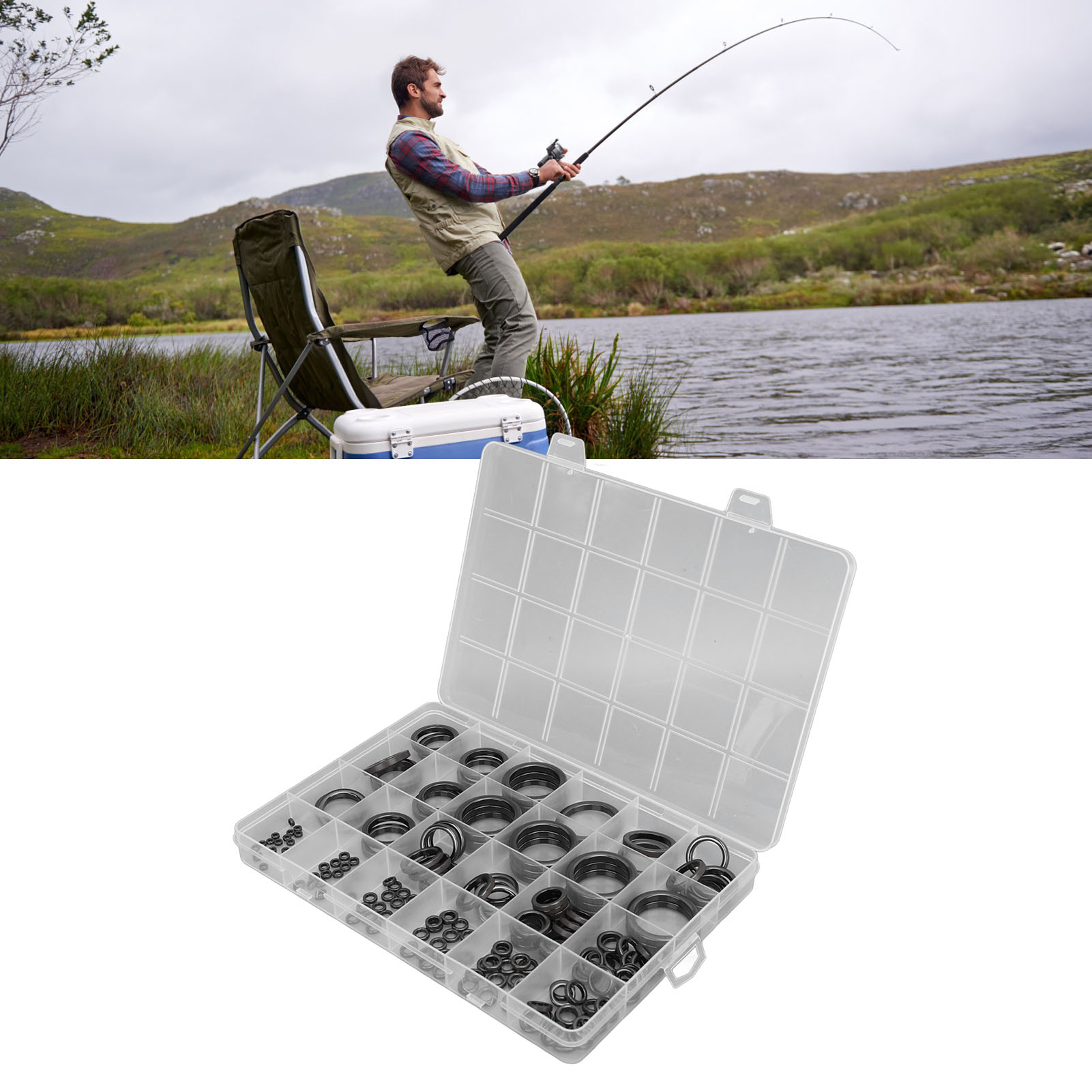 Fishing Rod Guide Repair Kit F - Fishing Rod Guide Replacement 评论和价格