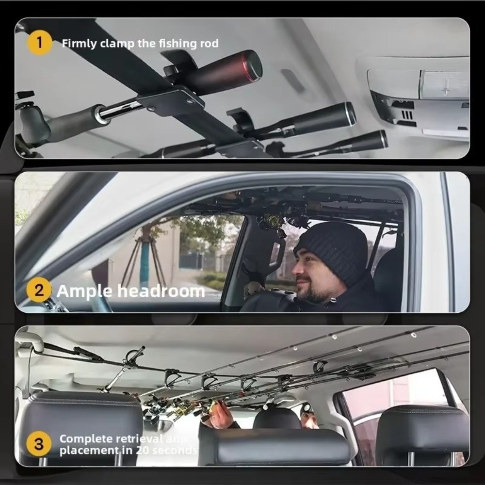 6 Position Car Fishing Rod Hol - Fishing Rod Repair Kit 评论和价格