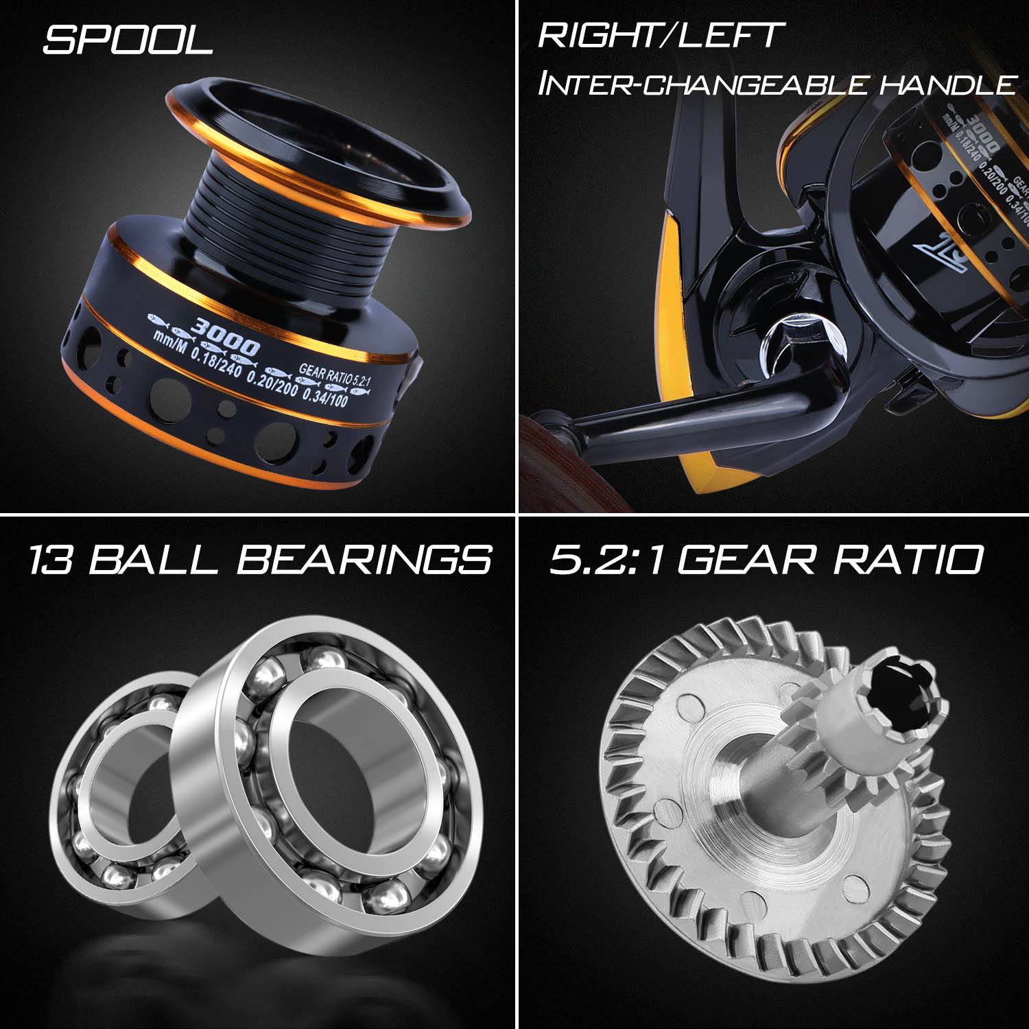 Sougayilang Fishing Rod Reel C - Fishing Rod Spinning 评论和价格