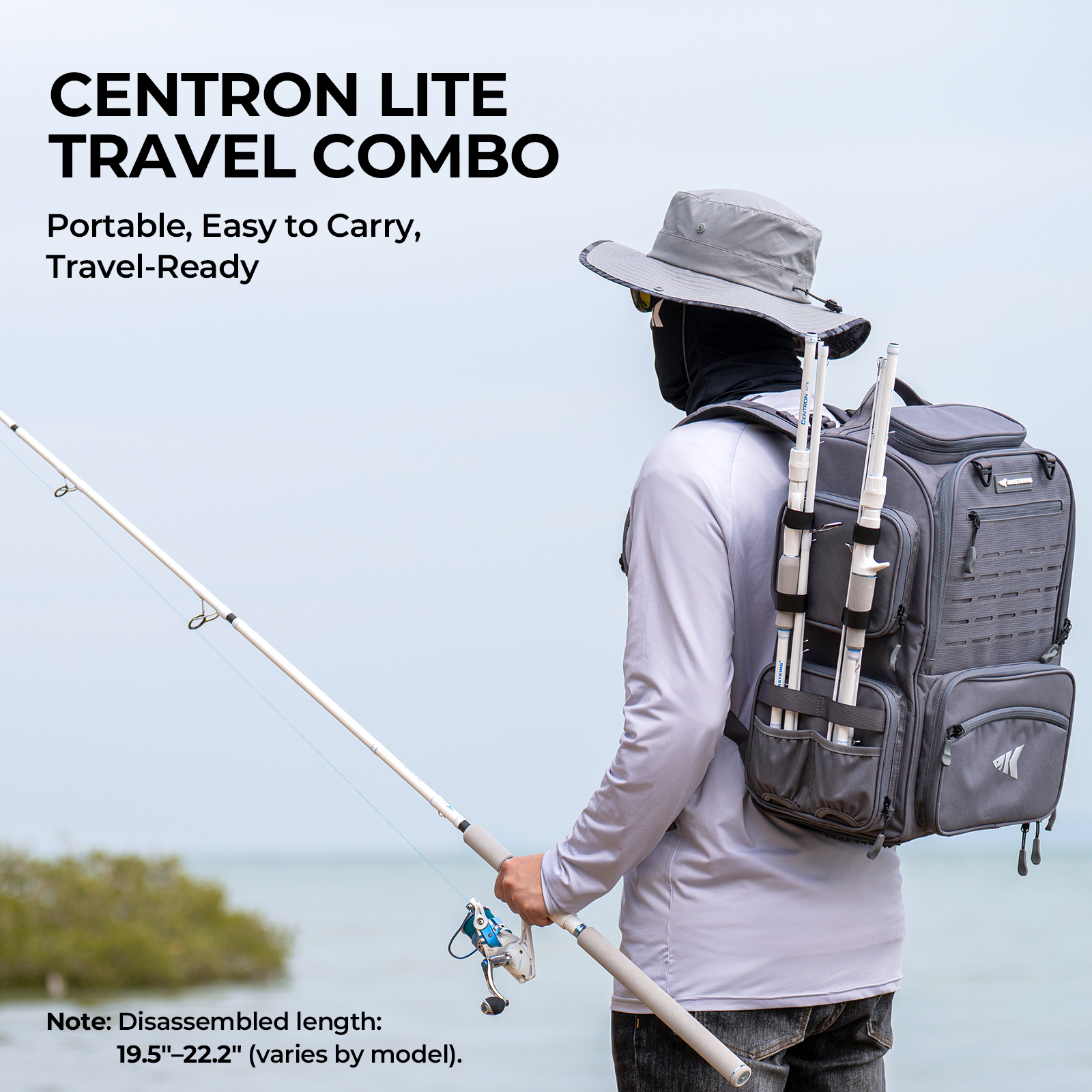 KastKing Centron Lite Travel S - Fishing Rod Spinning 评论和价格