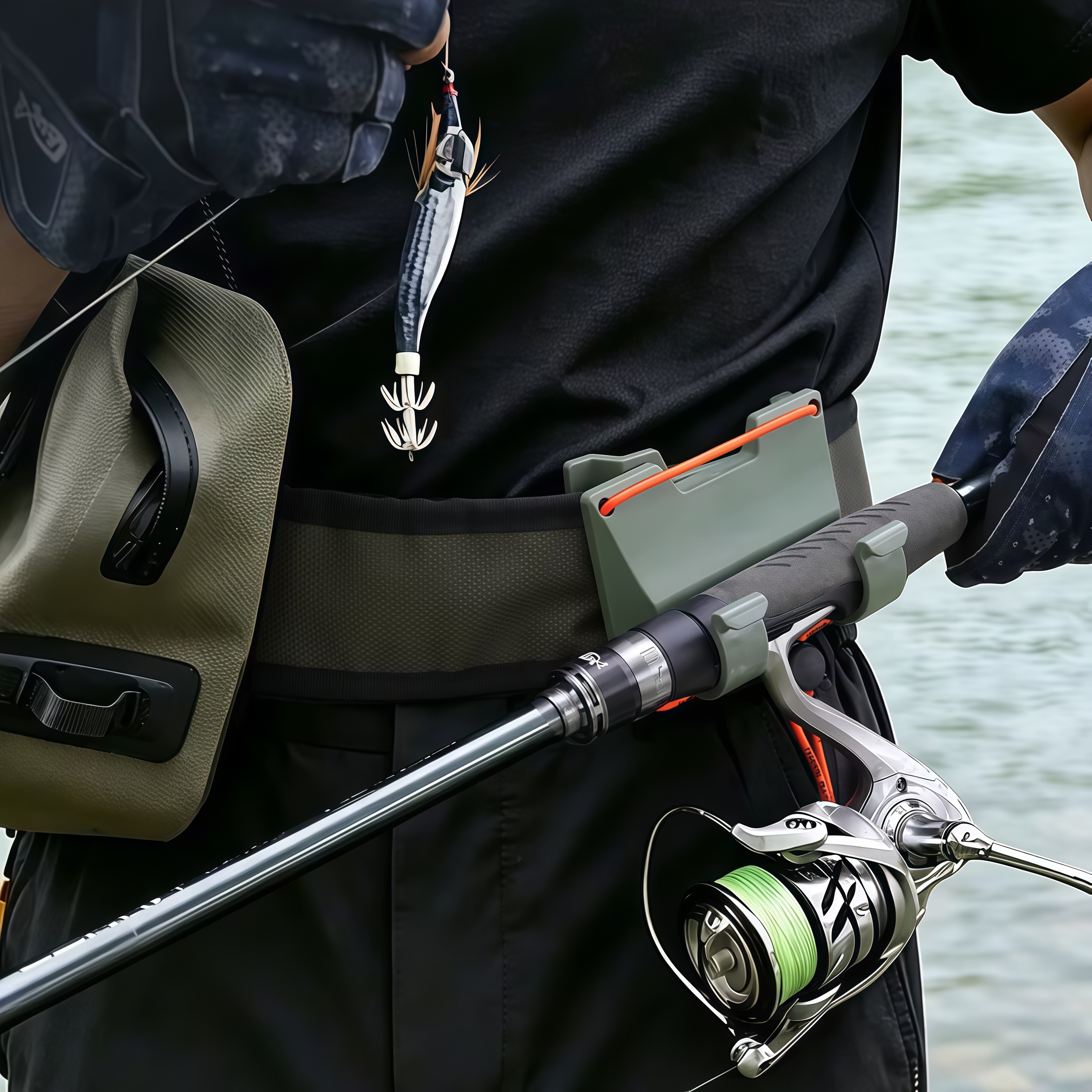 DEUKIO Outdoor Belt Clip Rod H - Fishing Rod Spinning 评论和价格