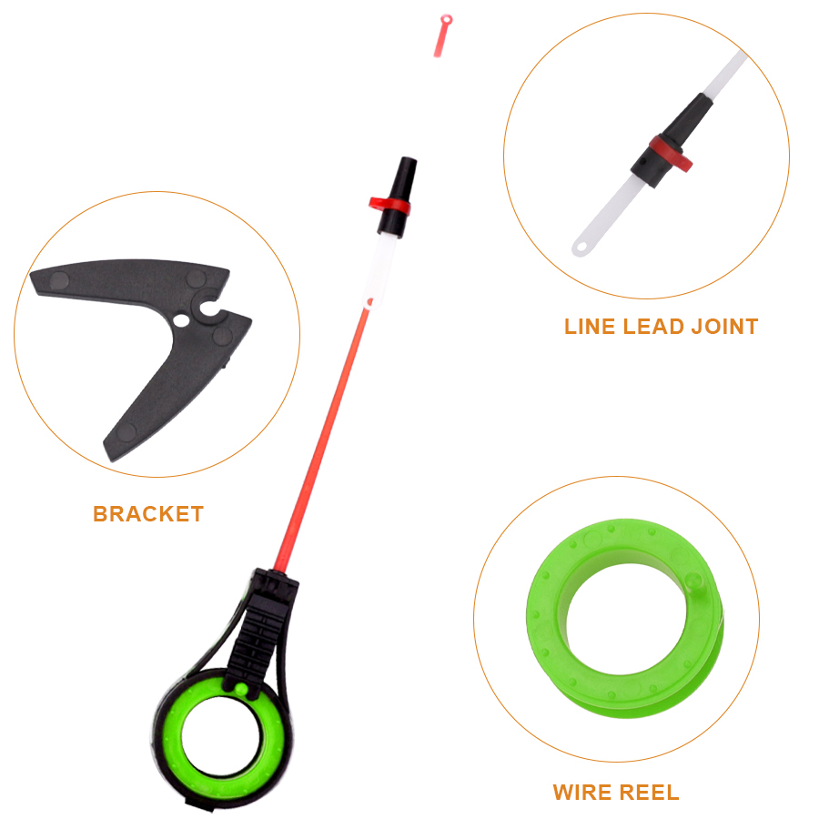 FTK Ice Fishing Rod Mini Porta - Fishing Rod Tip Replacement 评论和价格
