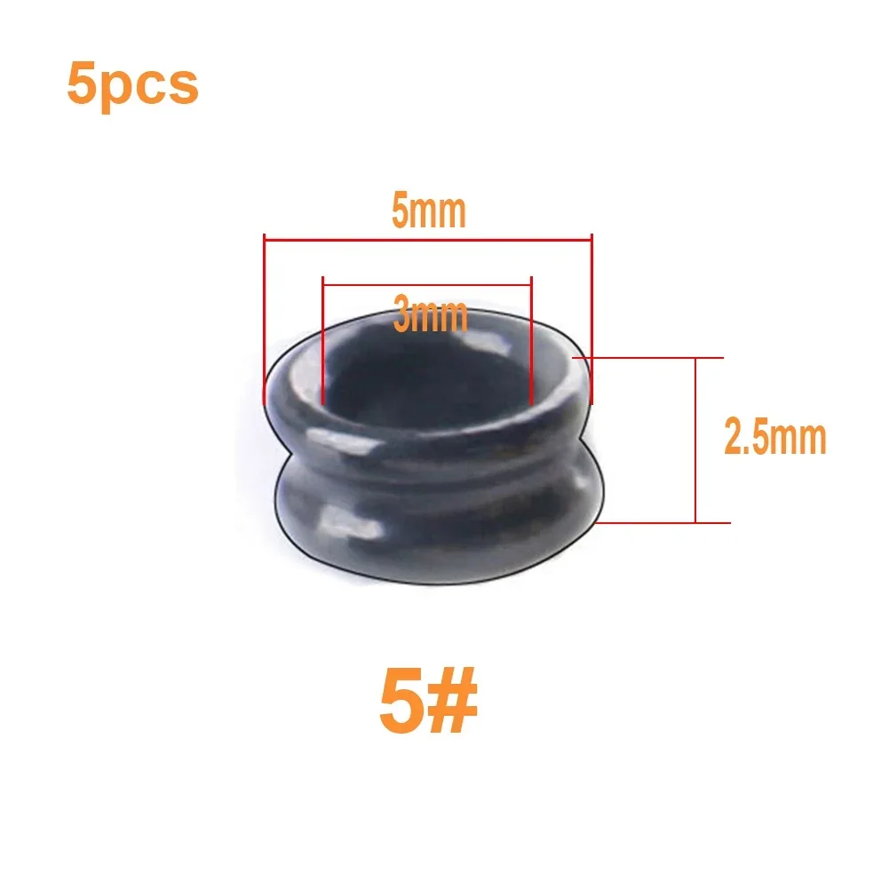 5x DIY Fishing Rod Guides Ring - Fishing Rod Repair Kit 评论和价格