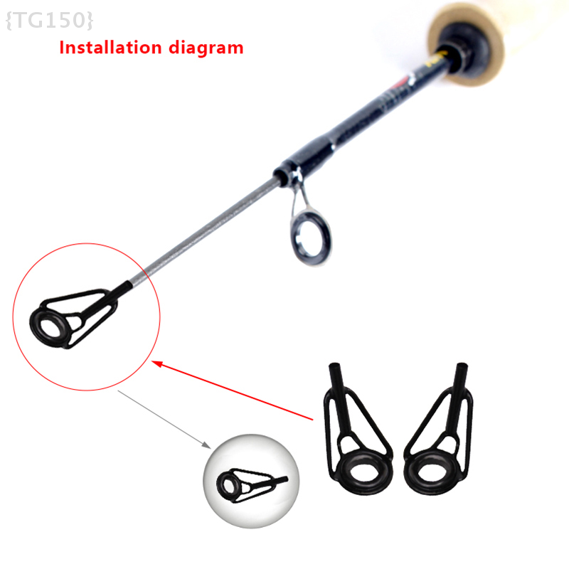 【F2-TG150】Stainless Steel Fish - Fishing Rod Repair Kit 评论和价格
