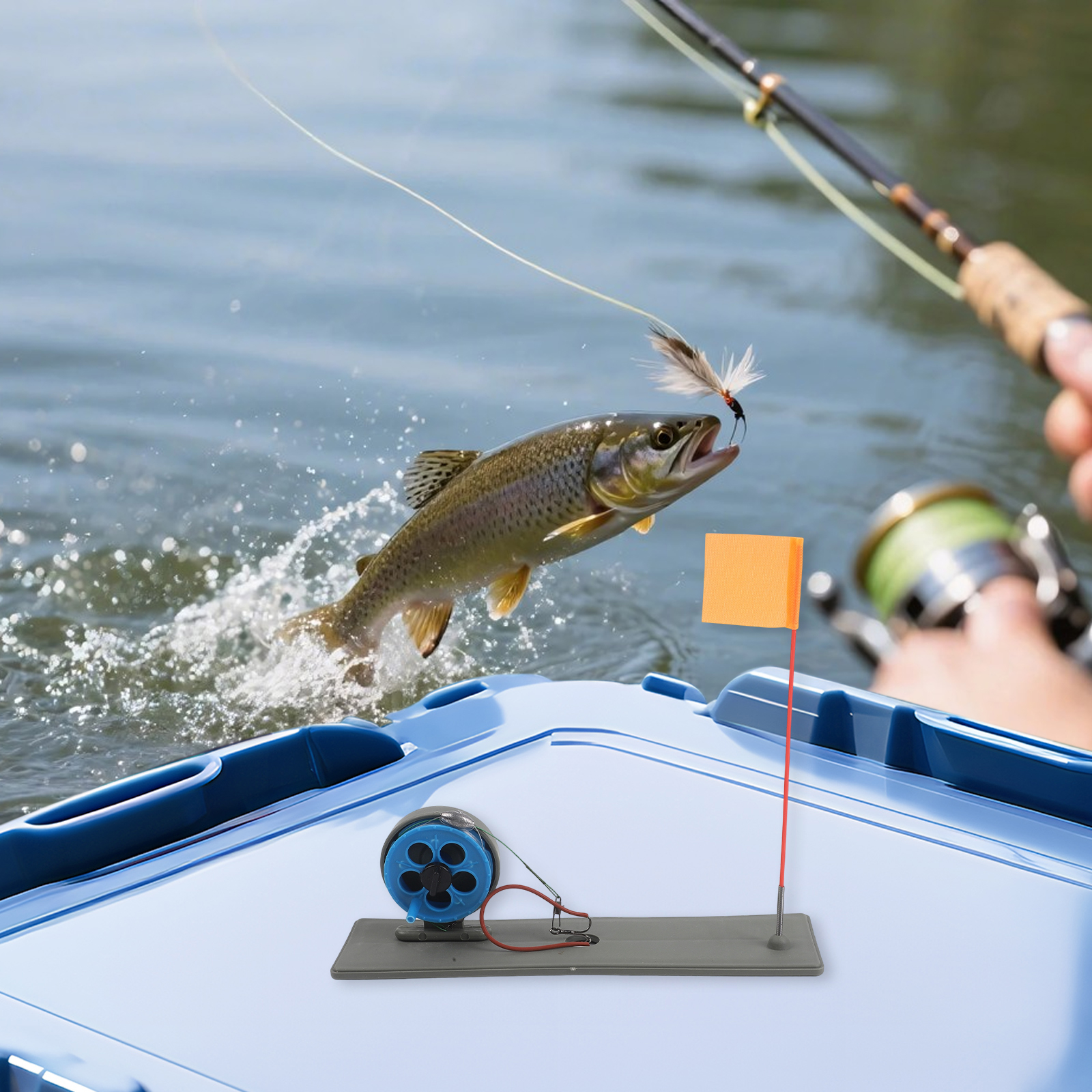 Portable Winter Ice Fishing Ro - Fishing Rod Ice 评论和价格