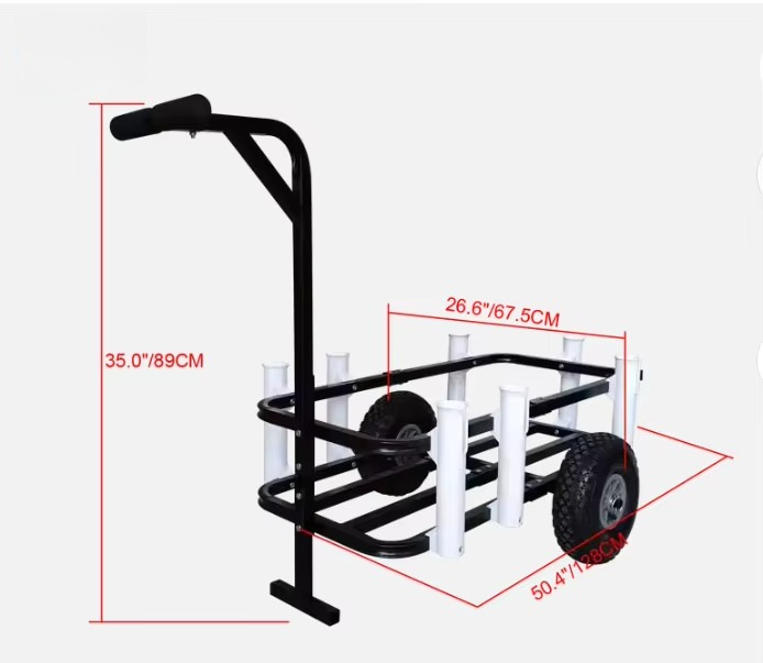 Collapsible Wagon Beach Wagon  - Fishing Rod Boat 评论和价格
