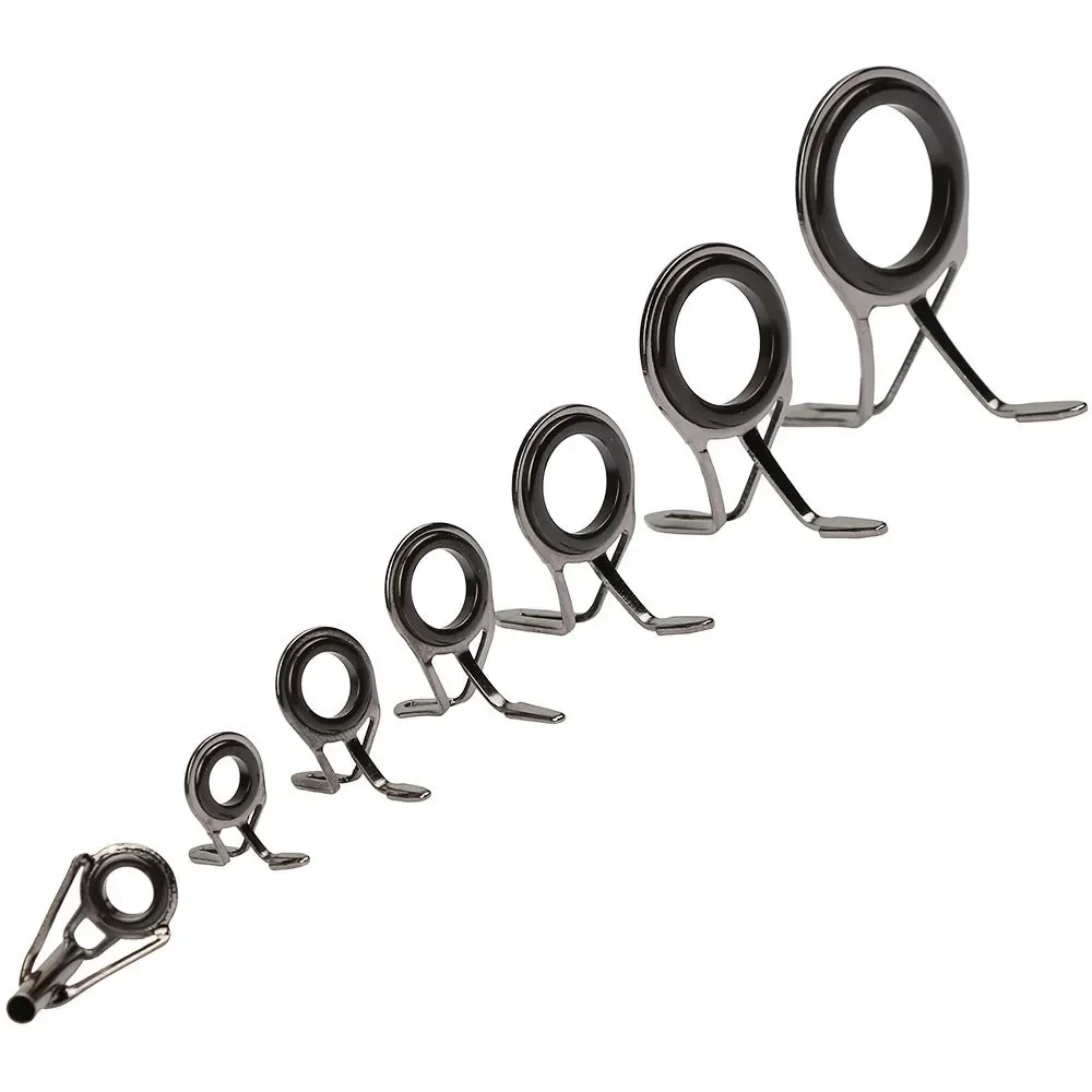 7pcs/set Fishing Tackle Stainl - Fishing Rod Guide Replacement 评论和价格