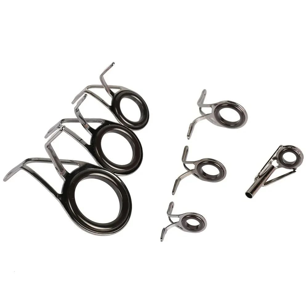 7pcs/set Fishing Tackle Stainl - Fishing Rod Guide Replacement 评论和价格