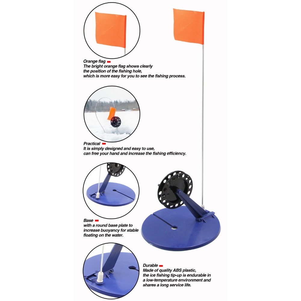 1PC Automatic Ice Fishing Plat - Fishing Rod Ice 评论和价格