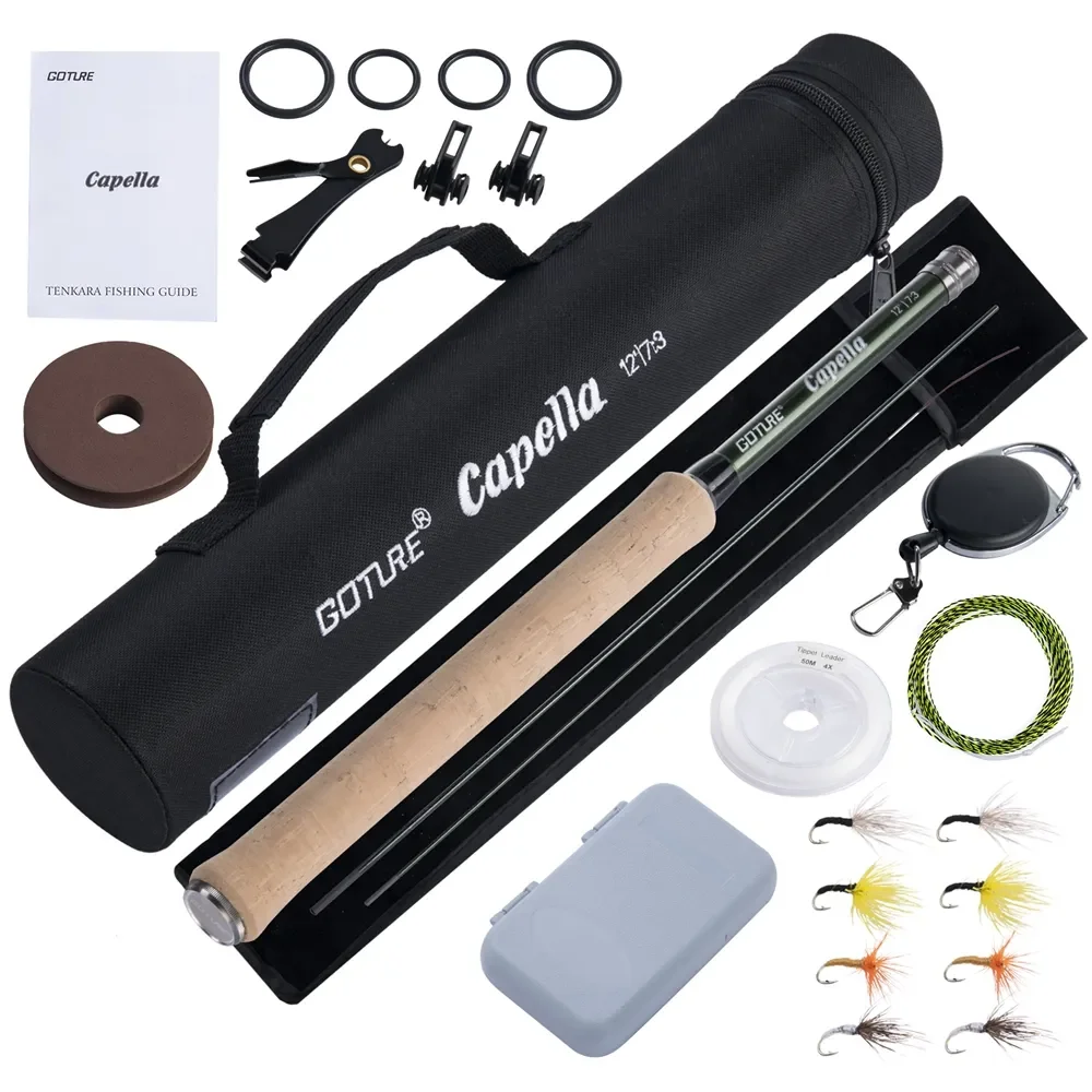 Goture 12FT Classical Tenkara  - Fishing Rod Carbon Fiber 评论和价格